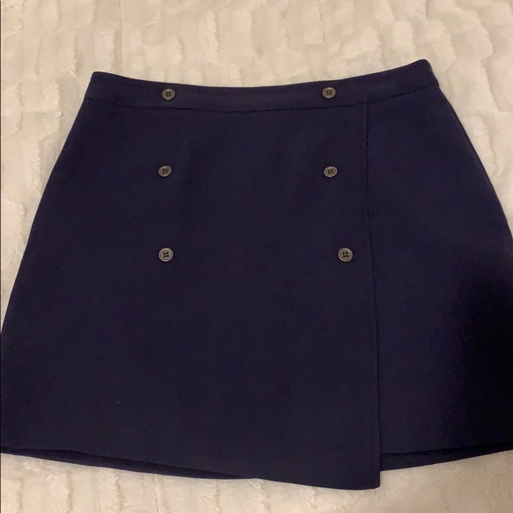 Navy Banana Republic sailor skirt size 12